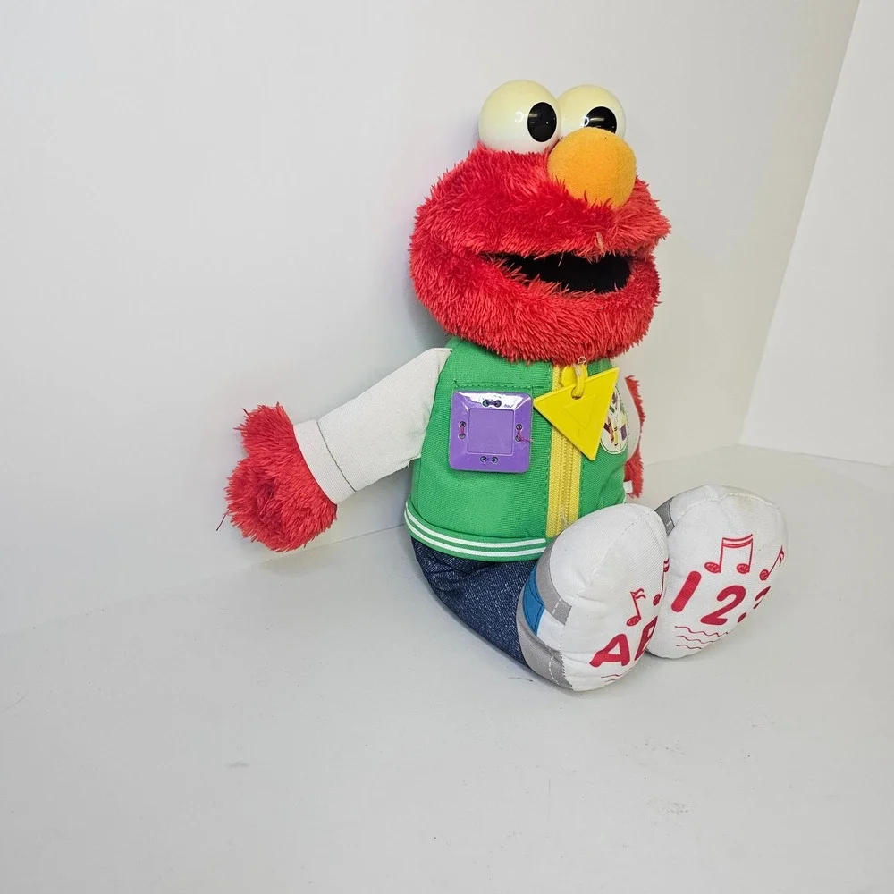Sesame Street Elmo Dressy Plush Hasbro 2011 Untestee
